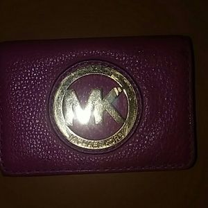 Authentic Michael Koors card wallet